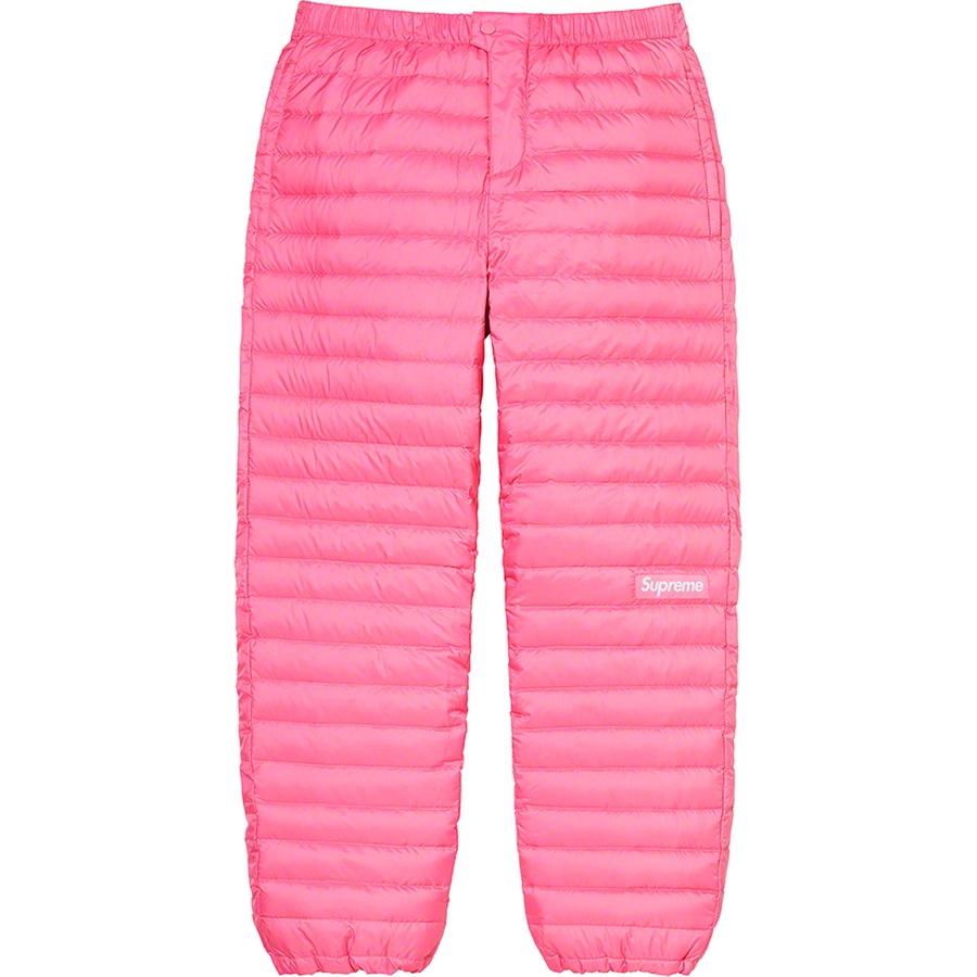 Details on Micro Down Pant Pink from fall winter
                                                    2021 (Price is $188)