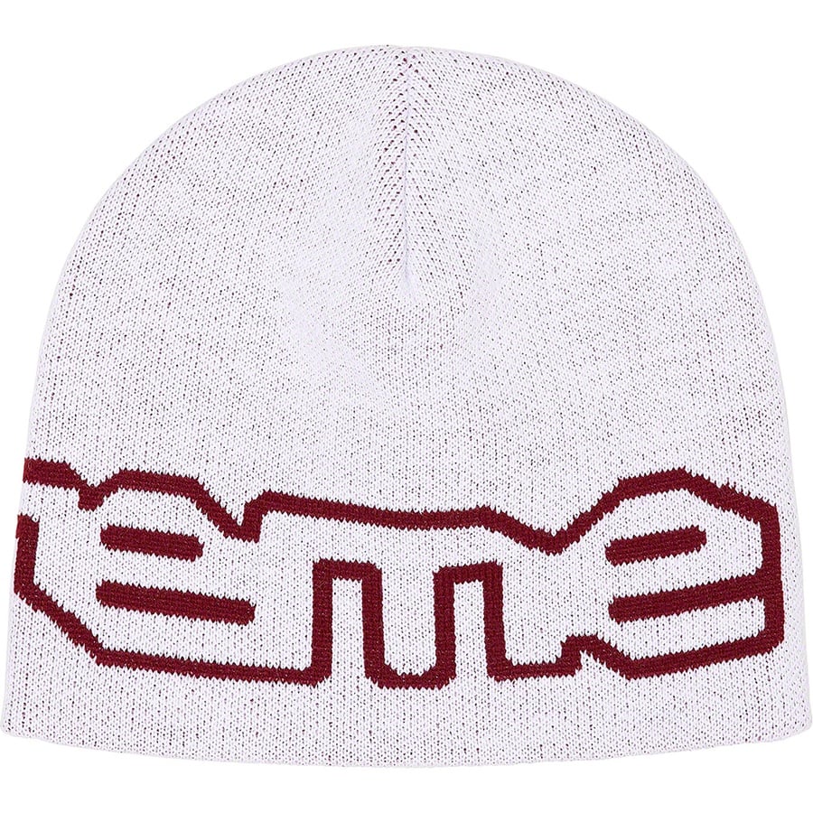 Details on Wrap Logo Beanie White from fall winter
                                                    2021 (Price is $38)