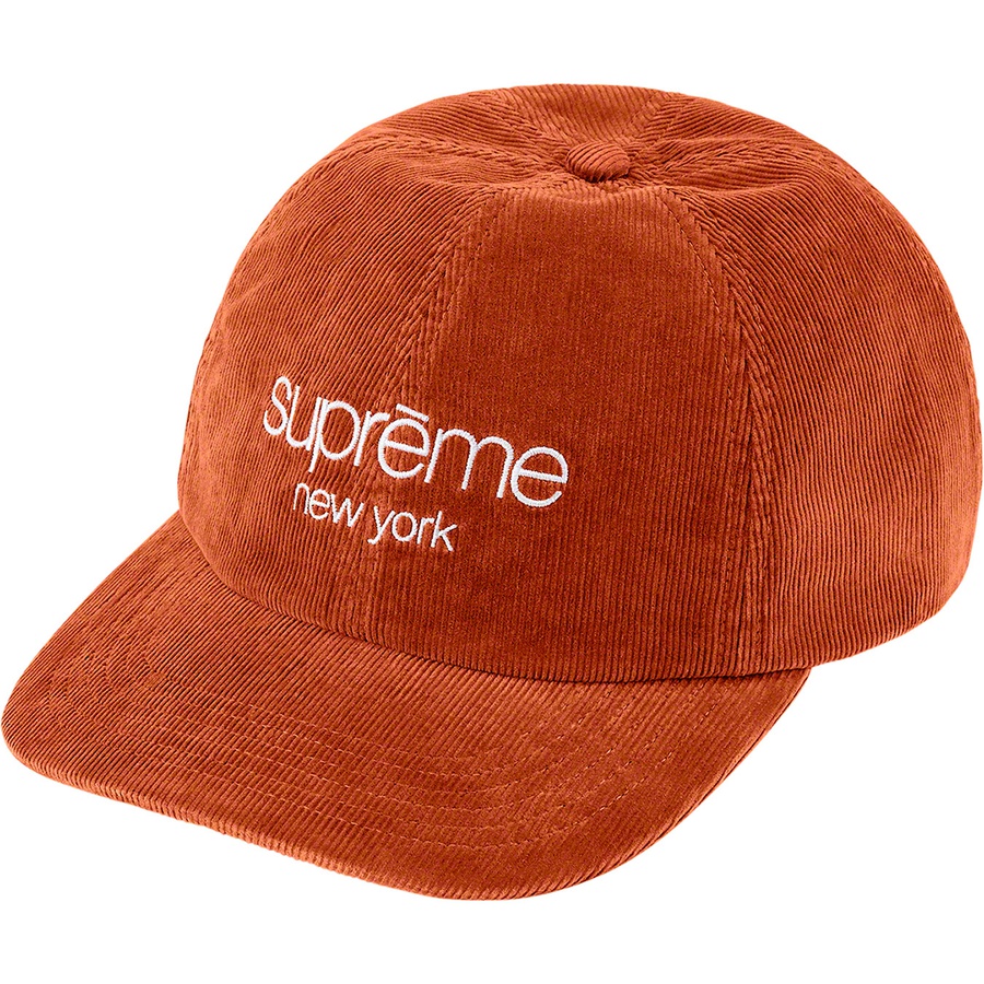Details on GORE-TEX Corduroy Classic Logo 6-Panel Rust from fall winter 2021 (Price is $54)