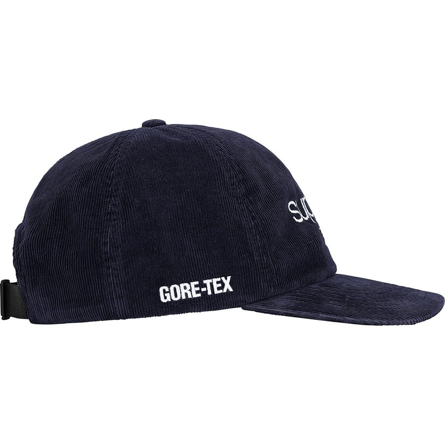 Details on GORE-TEX Corduroy Classic Logo 6-Panel Navy from fall winter
                                                    2021 (Price is $54)