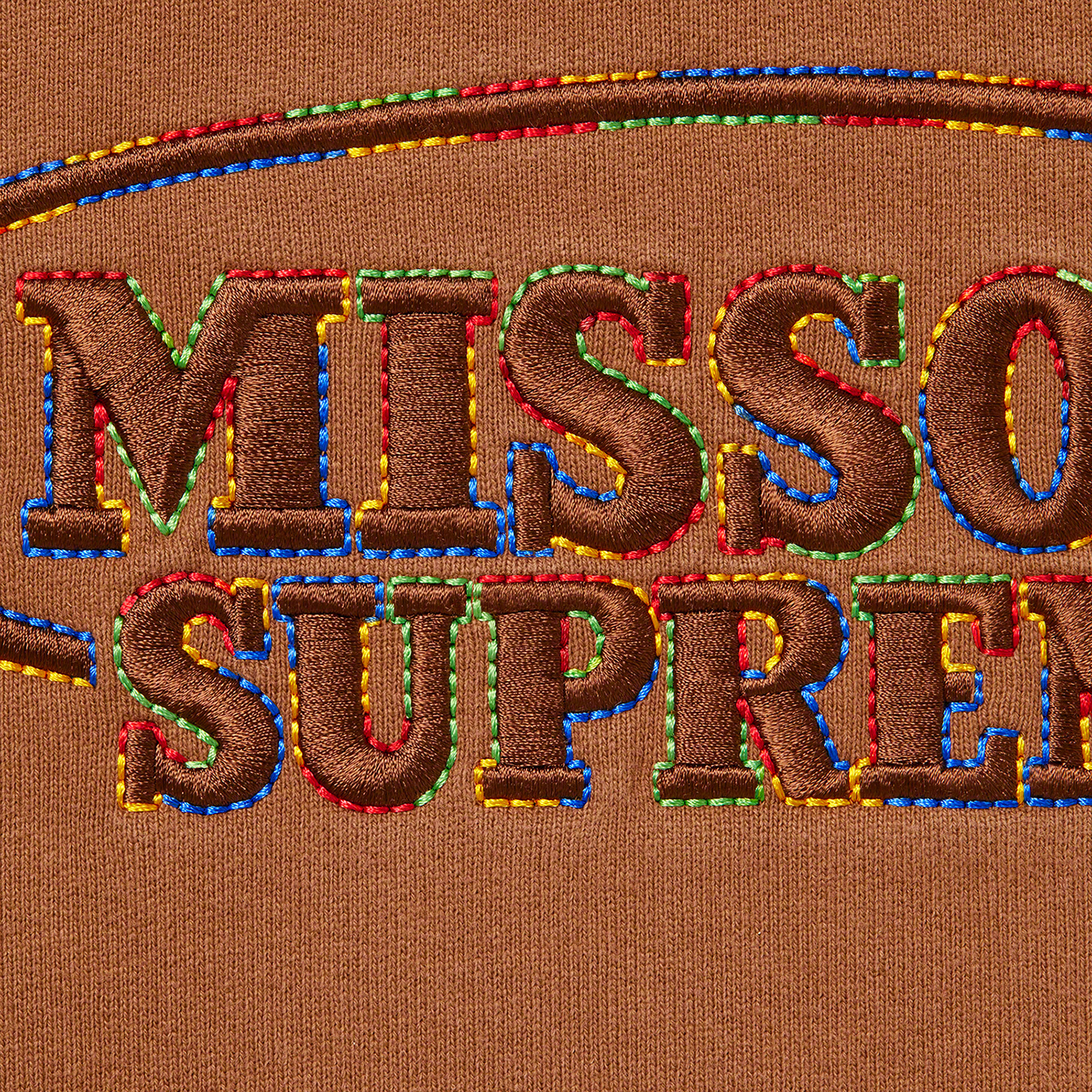 Missoni Hooded Sweatshirt - fall winter 2021 - Supreme