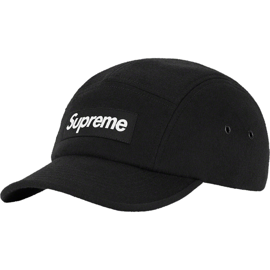 Details on Wool Camp Cap Black from fall winter
                                                    2021 (Price is $58)