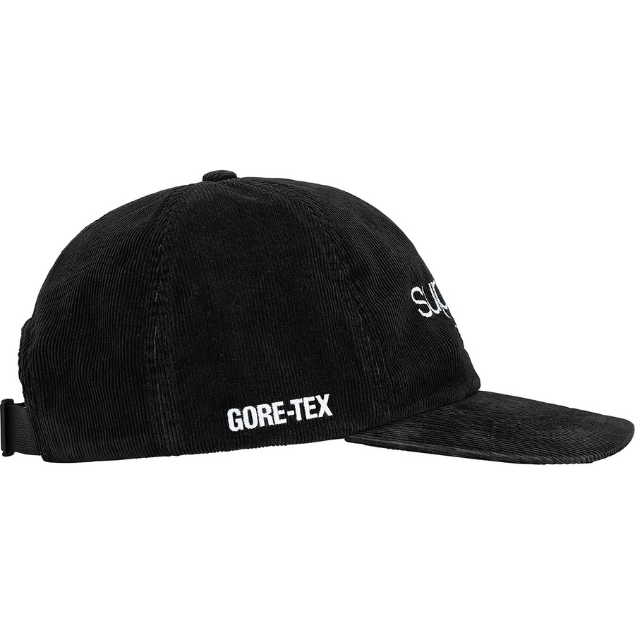 Details on GORE-TEX Corduroy Classic Logo 6-Panel Black from fall winter
                                                    2021 (Price is $54)