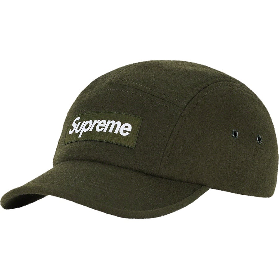 Details on Wool Camp Cap Olive from fall winter
                                                    2021 (Price is $58)