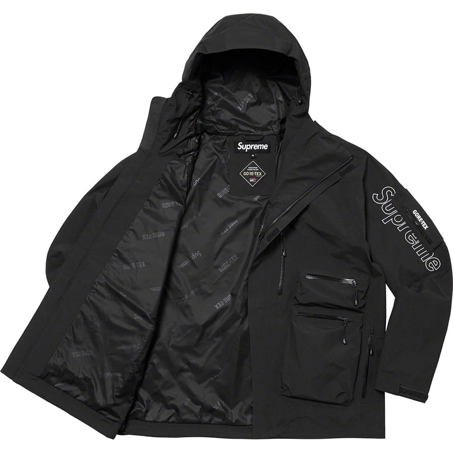 Supreme GORE-TEX Tech Shell Jacket (FW21) - Black - $328