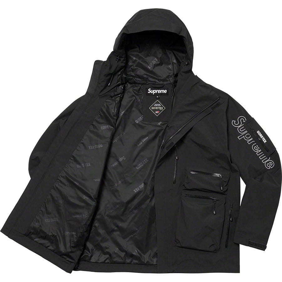 Details on GORE-TEX Tech Shell Jacket Black from fall winter
                                                    2021 (Price is $328)