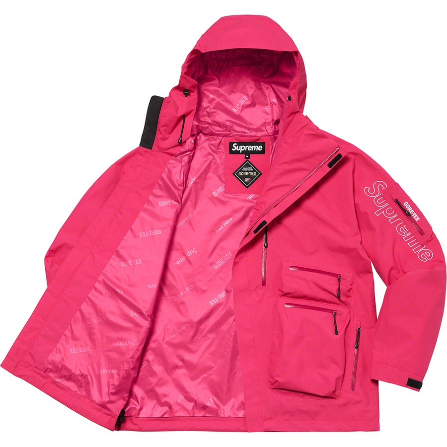 Details on GORE-TEX Tech Shell Jacket Pink from fall winter
                                                    2021 (Price is $328)