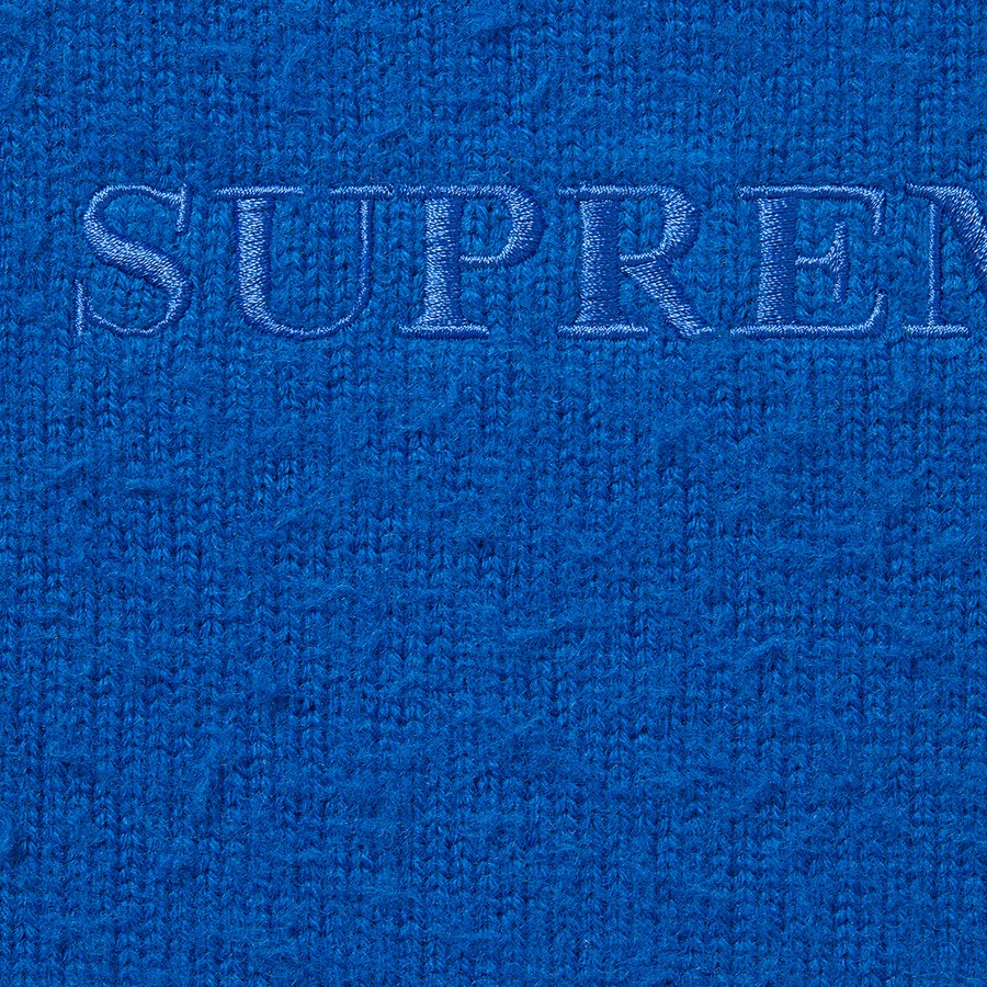 Details on Pilled Sweater Royal from fall winter
                                                    2021 (Price is $148)