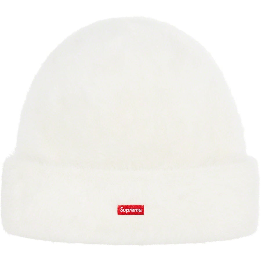 Details on Supreme Kangol Furgora Beanie White from fall winter 2021 (Price is $68)