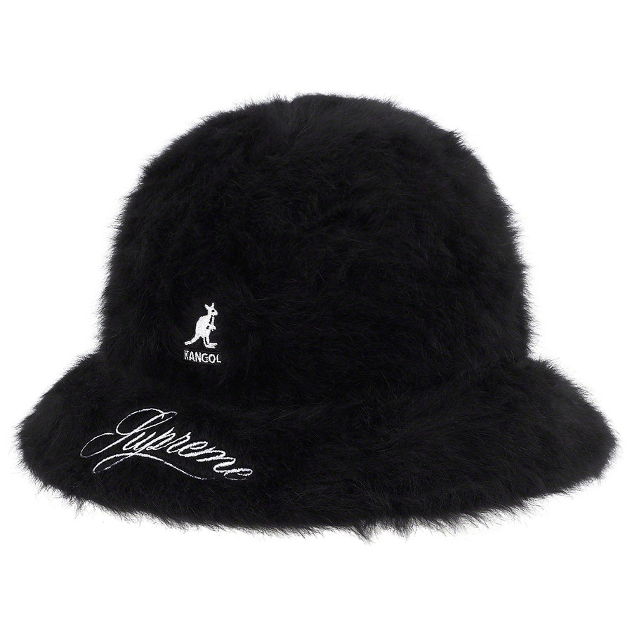 Details on Supreme Kangol Furgora Casual Black from fall winter
                                                    2021 (Price is $78)