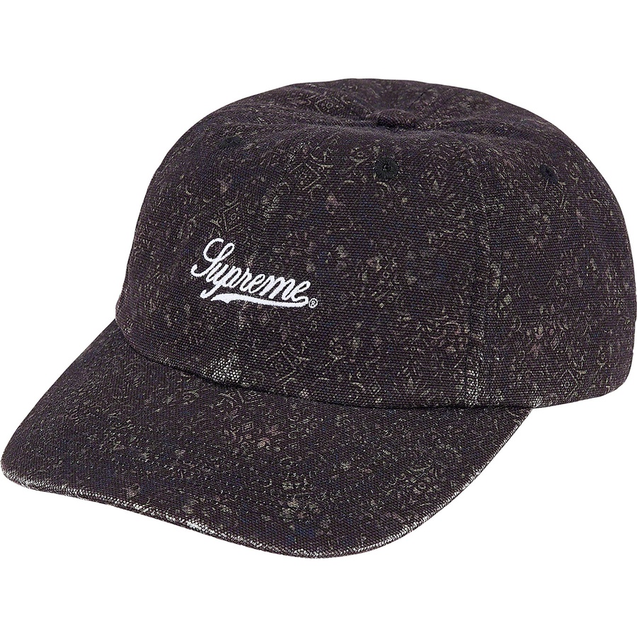 Supreme Liberty Floral 6-Panel (FW21) - Black - $54