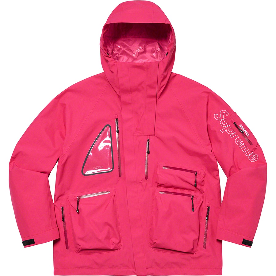 Details on GORE-TEX Tech Shell Jacket Pink from fall winter
                                                    2021 (Price is $328)