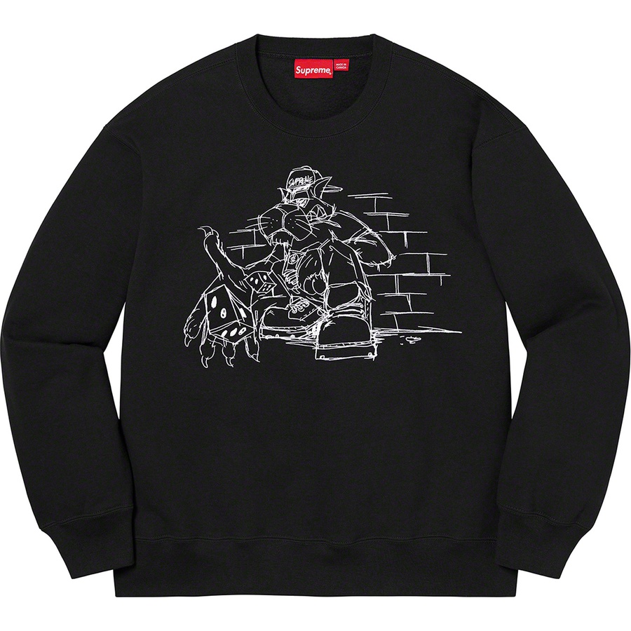 Details on Dice Crewneck Black from fall winter
                                                    2021 (Price is $148)