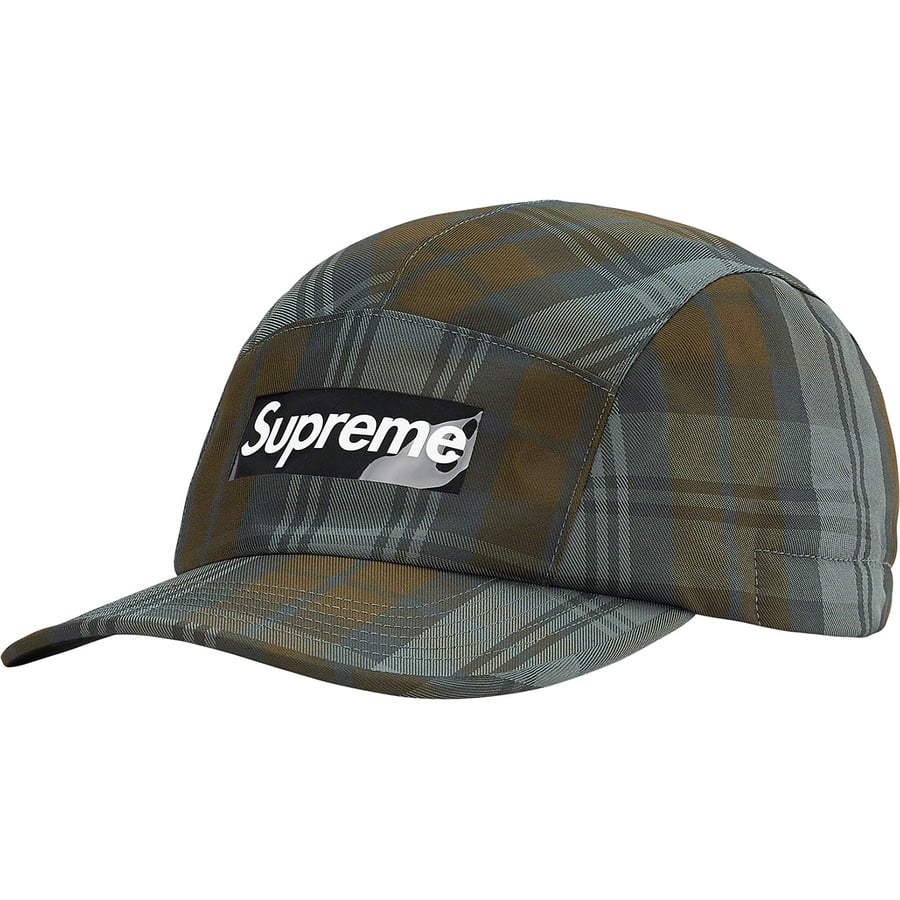 Details on GORE-TEX Tech Camp Cap Olive Plaid from fall winter
                                                    2021 (Price is $58)