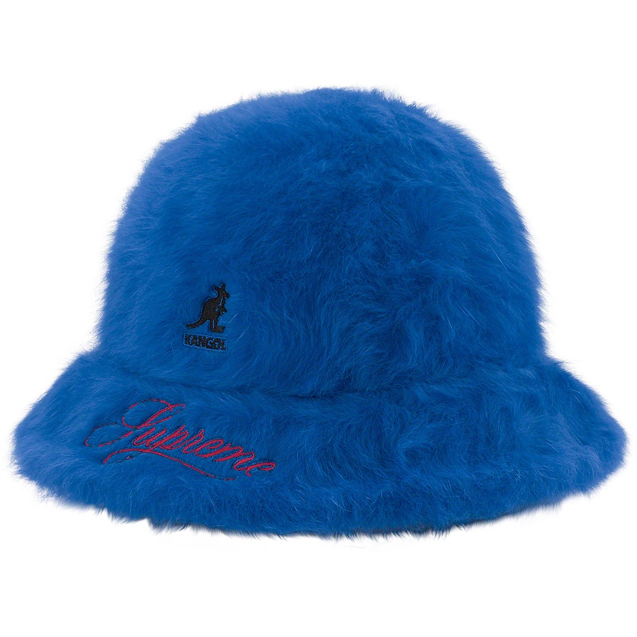 Details on Supreme Kangol Furgora Casual Royal from fall winter 2021 (Price is $78)