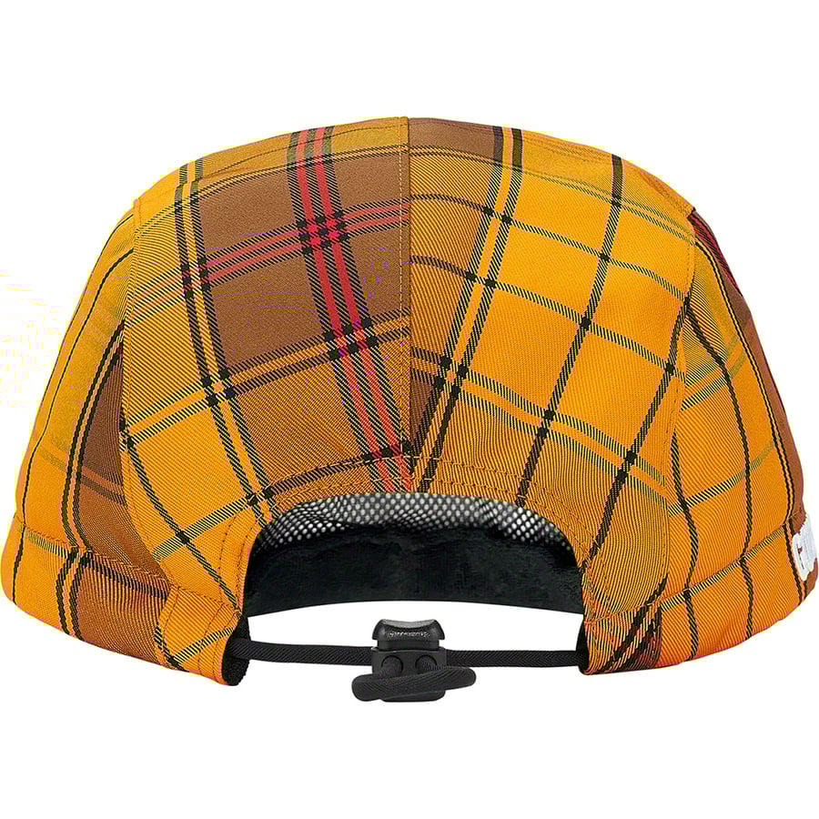 Supreme GORE-TEX Tech Camp Cap (FW21) - Gold Plaid  - $58