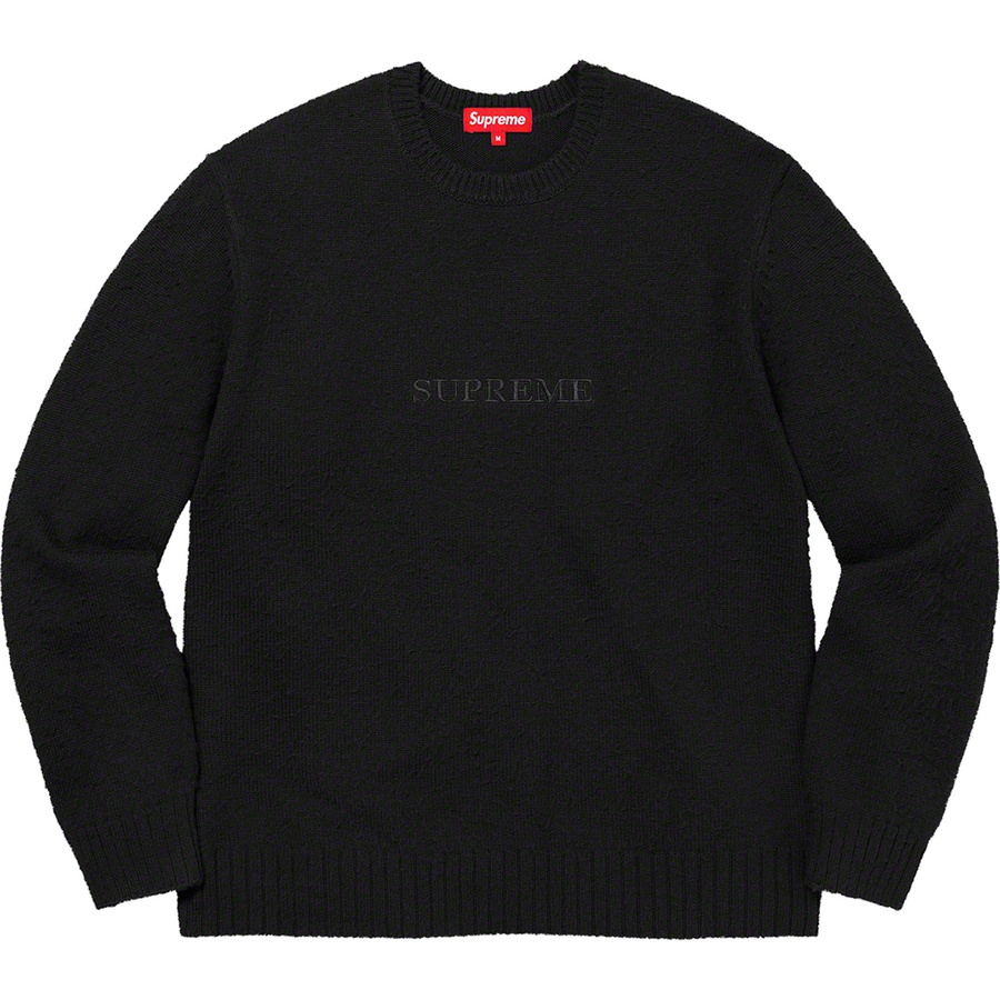 Details on Pilled Sweater Black from fall winter 2021 (Price is $148)