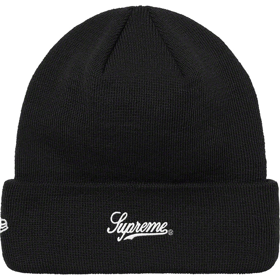 Details on Supreme Skittles <wbr>New Era Beanie Black from fall winter
                                                    2021 (Price is $44)