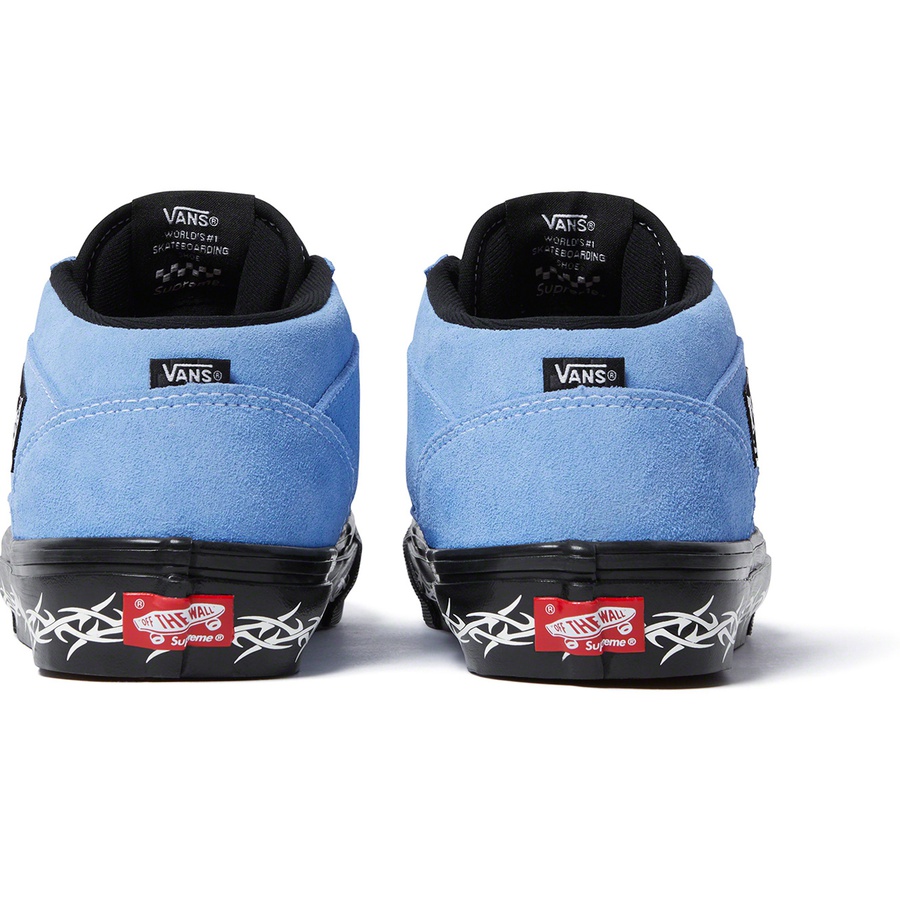 Details on Supreme Vans Half Cab Light Blue from fall winter
                                                    2021 (Price is $110)