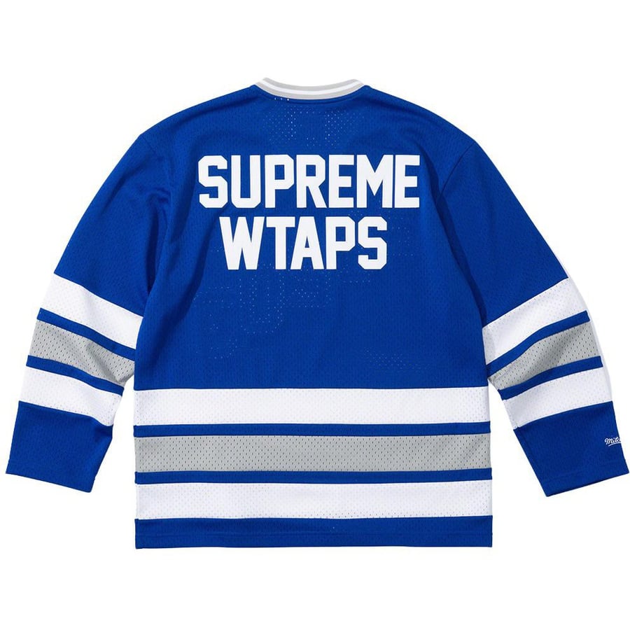 Details on Supreme WTAPS Mitchell & Ness Hockey Jersey  from fall winter
                                                    2021 (Price is $148)