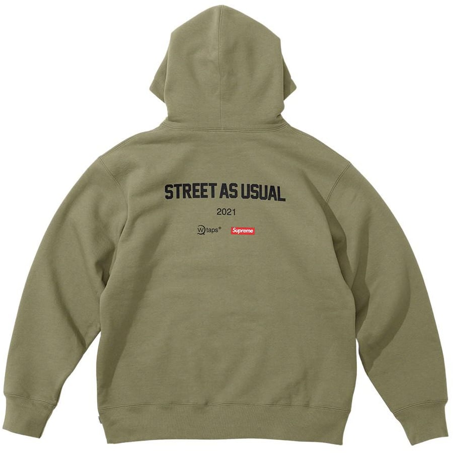 Details on Supreme WTAPS Sic’em! Hooded Sweatshirt  from fall winter
                                                    2021 (Price is $168)