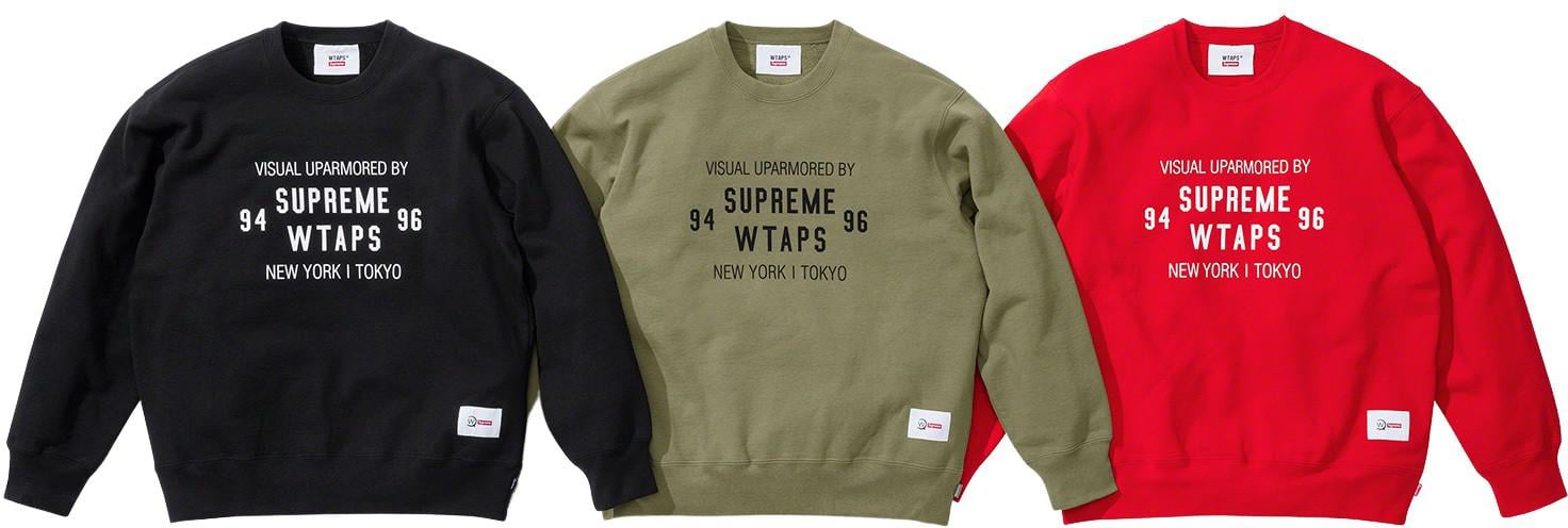 WTAPS Crewneck - fall winter 2021 - Supreme