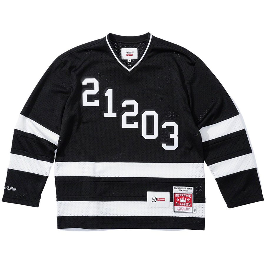 WTAPS Mitchell & Ness Hockey Jersey - fall winter 2021 - Supreme