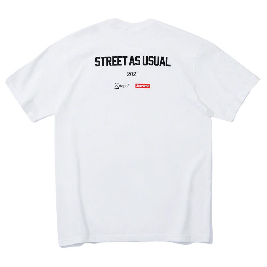 Details on Supreme WTAPS Sic'em! Tee  from fall winter
                                                    2021 (Price is $44)
