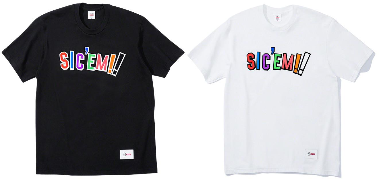 Supreme WTAPS Sic'em! Tee White