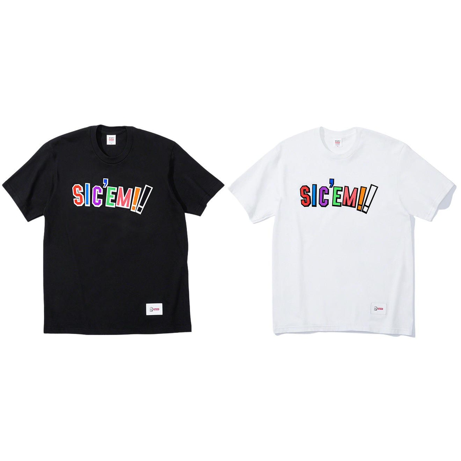 Supreme Supreme WTAPS Sic'em! Tee releasing on Week 15 for fall winter 2021