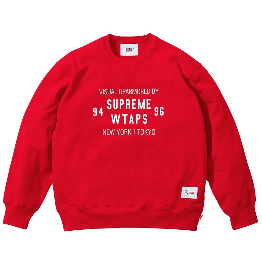 Details on Supreme WTAPS Crewneck  from fall winter 2021 (Price is $158)