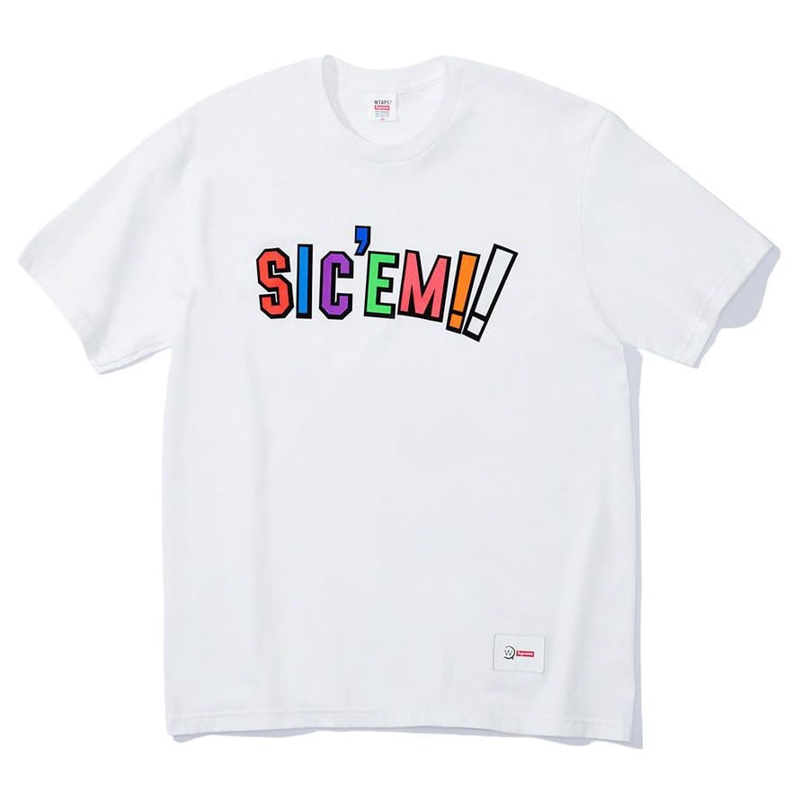 Details on Supreme WTAPS Sic'em! Tee  from fall winter
                                                    2021 (Price is $44)