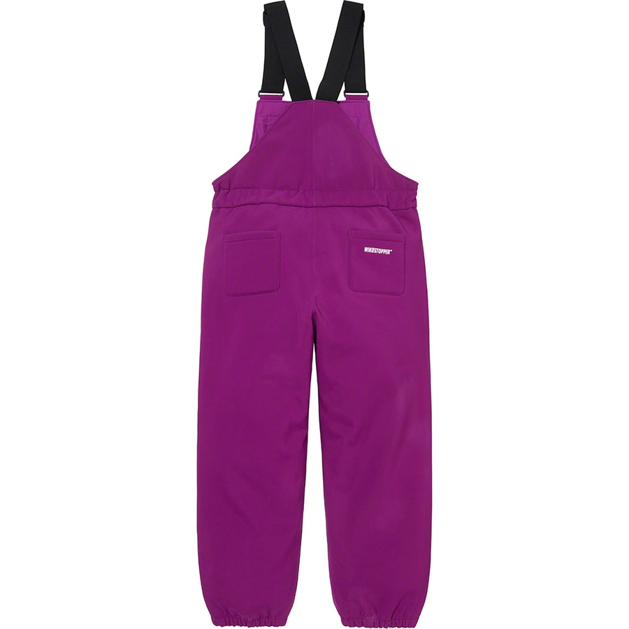 Details on WINDSTOPPER Overalls Purple from fall winter
                                                    2021 (Price is $228)