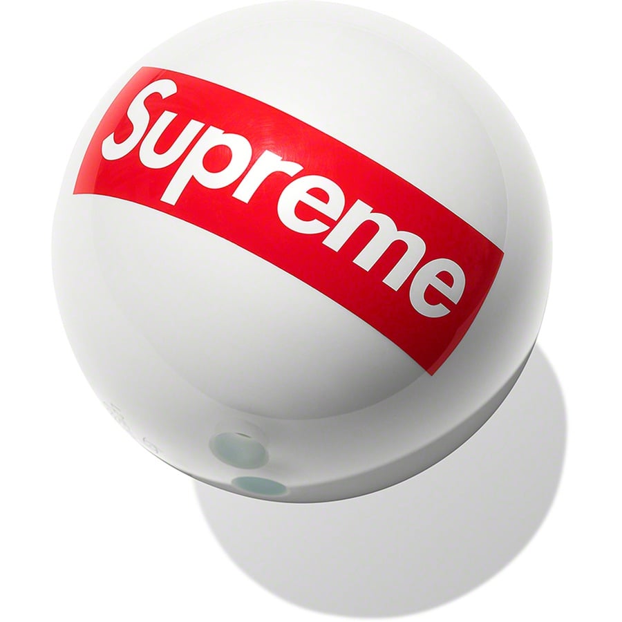 Details on Supreme Storm Bowling Ball White from fall winter
                                                    2021 (Price is $198)