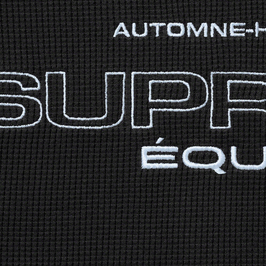 Supreme Équipe Thermal (FW21) - Black - $88
