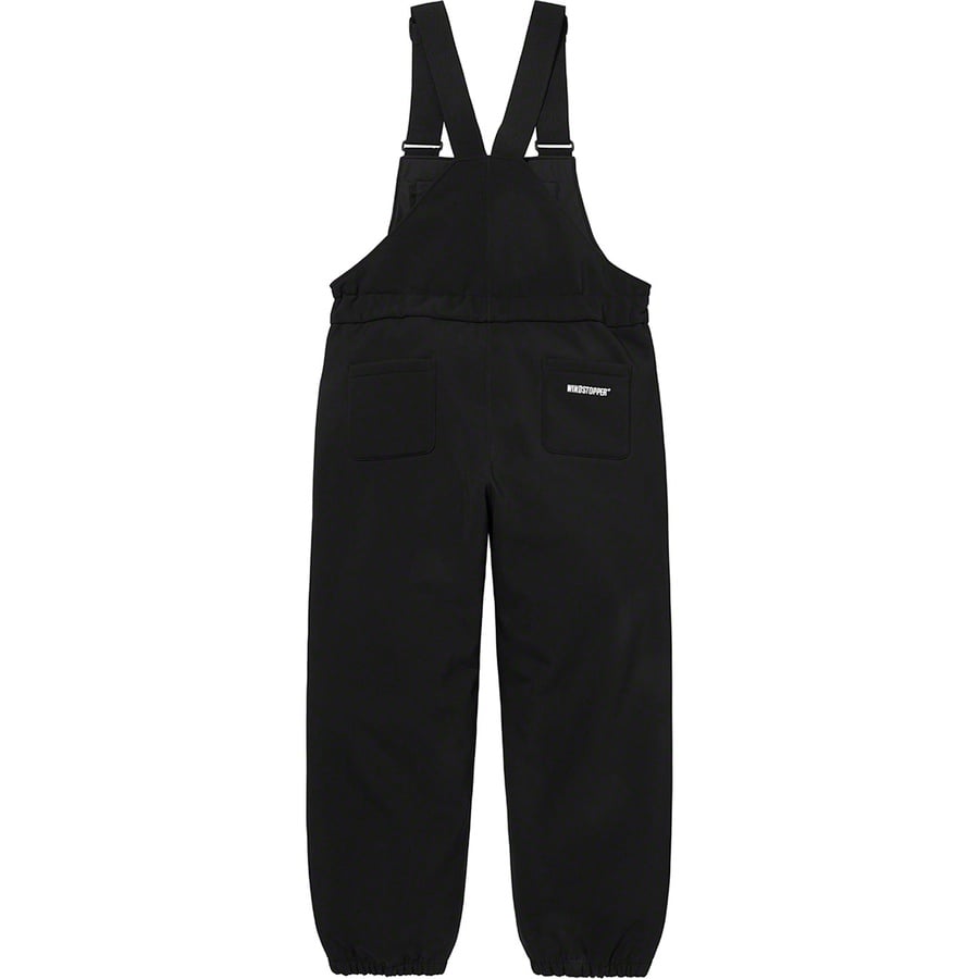 Details on WINDSTOPPER Overalls Black from fall winter
                                                    2021 (Price is $228)