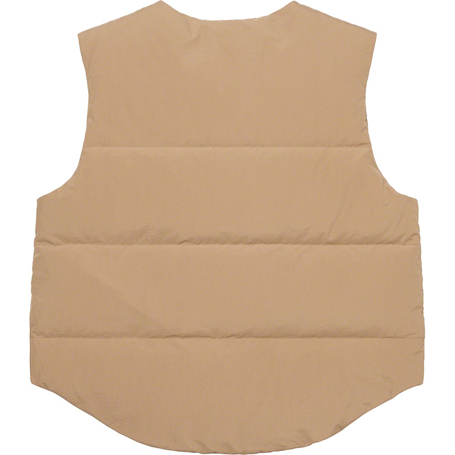 Supreme Supreme WTAPS Tactical Down Vest (FW21) - Tan - $198