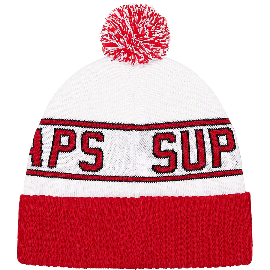 Details on Supreme WTAPS Beanie White from fall winter
                                                    2021 (Price is $38)