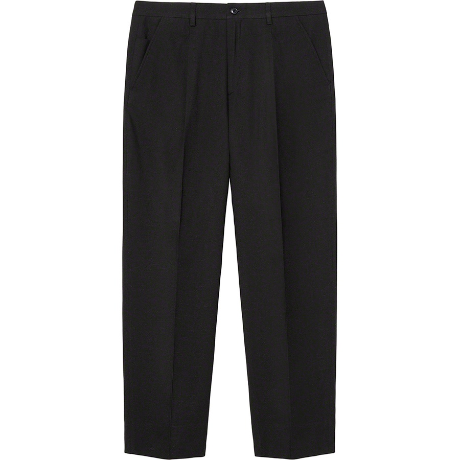 Details on Pleated Trouser Black from fall winter 2021 (Price is $168)