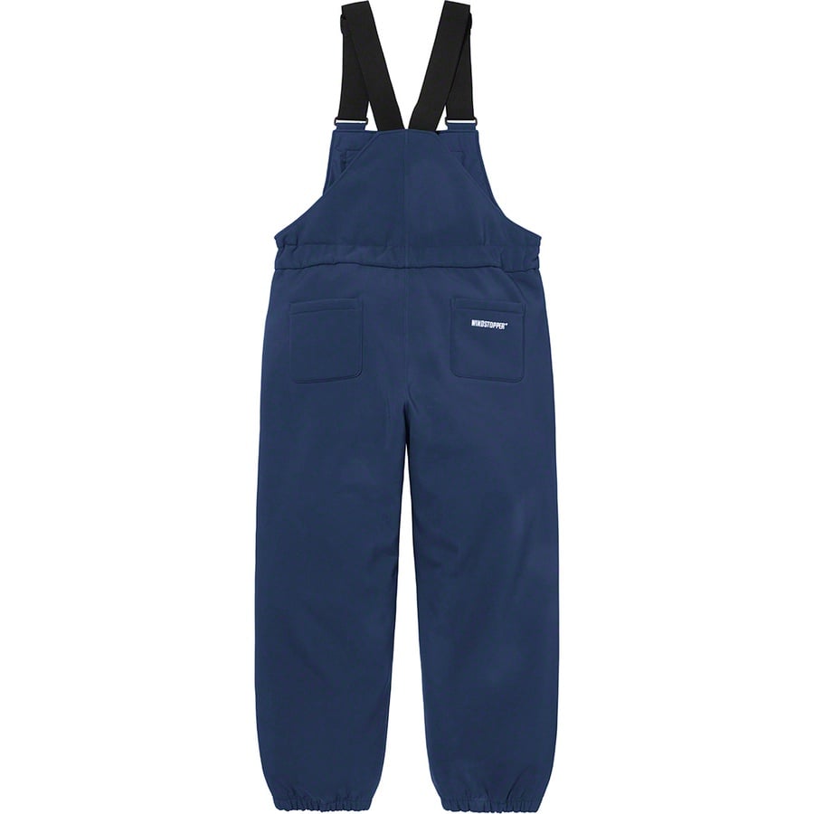 Details on WINDSTOPPER Overalls Navy from fall winter
                                                    2021 (Price is $228)