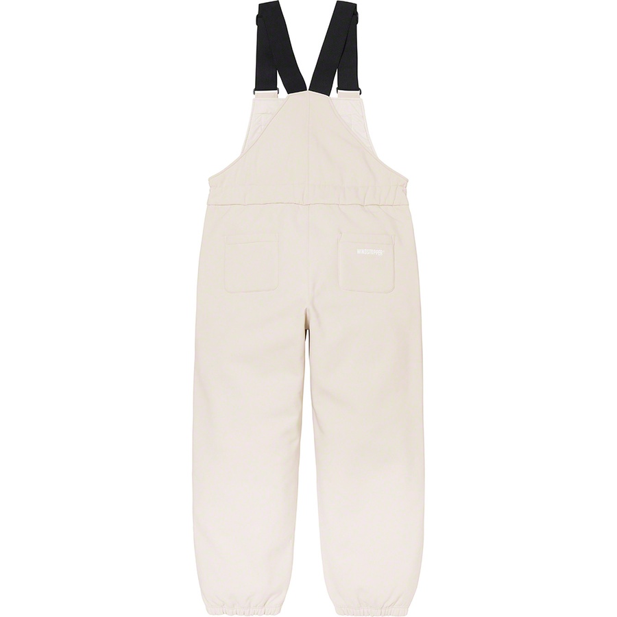 Details on WINDSTOPPER Overalls Stone from fall winter 2021 (Price is $228)
