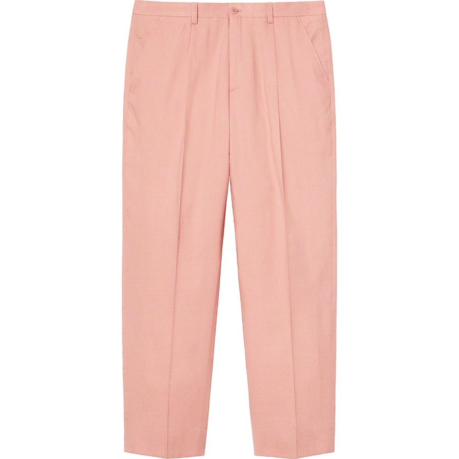 Details on Pleated Trouser Dusty Pink from fall winter
                                                    2021 (Price is $168)