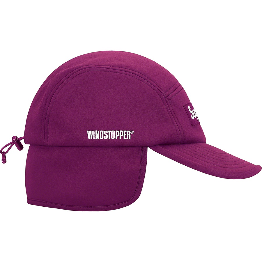 Details on WINDSTOPPER Earflap Camp Cap Purple from fall winter 2021 (Price is $60)