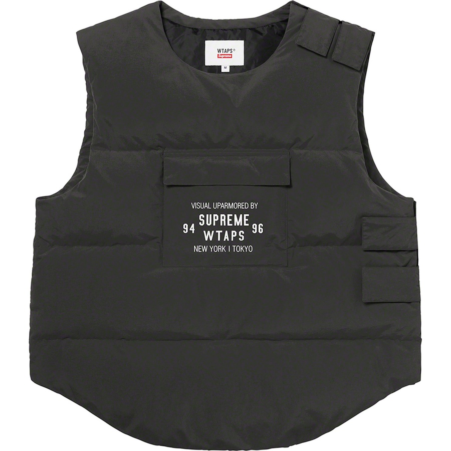 Supreme Supreme WTAPS Tactical Down Vest (FW21) - Black - $198