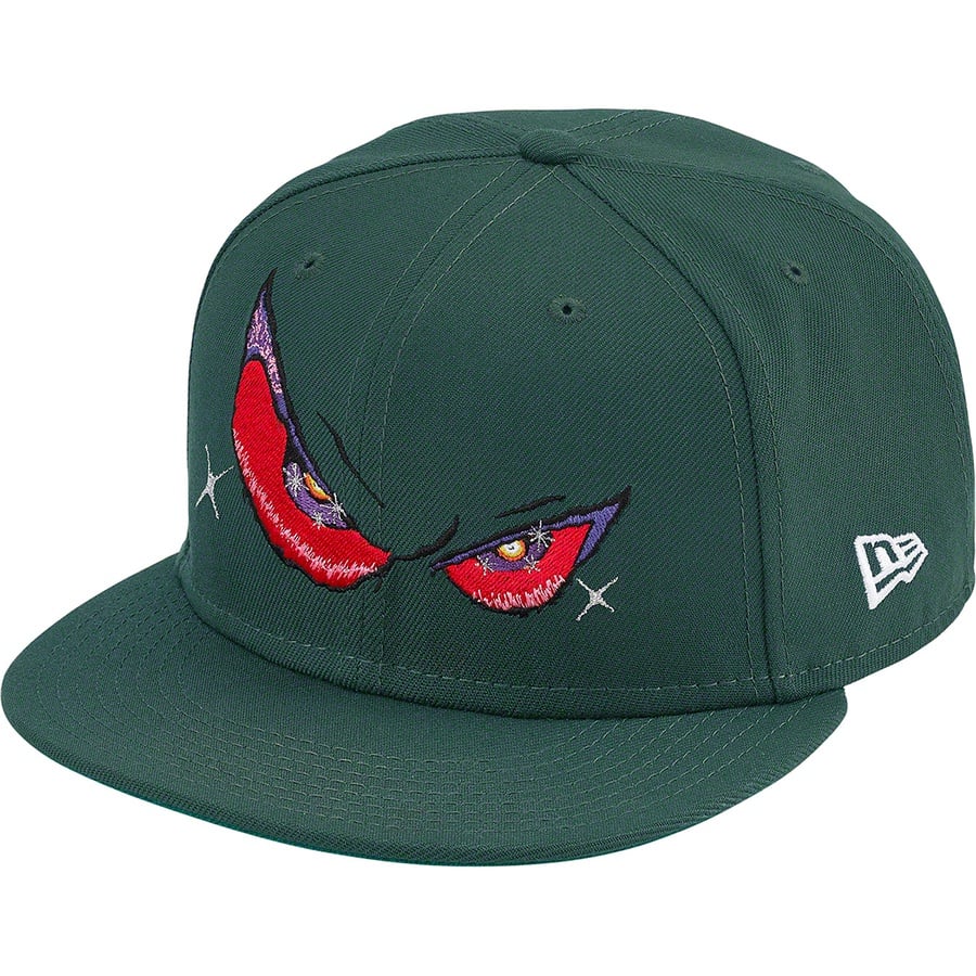 Details on Eyes New Era Dark Green from fall winter
                                                    2021 (Price is $54)