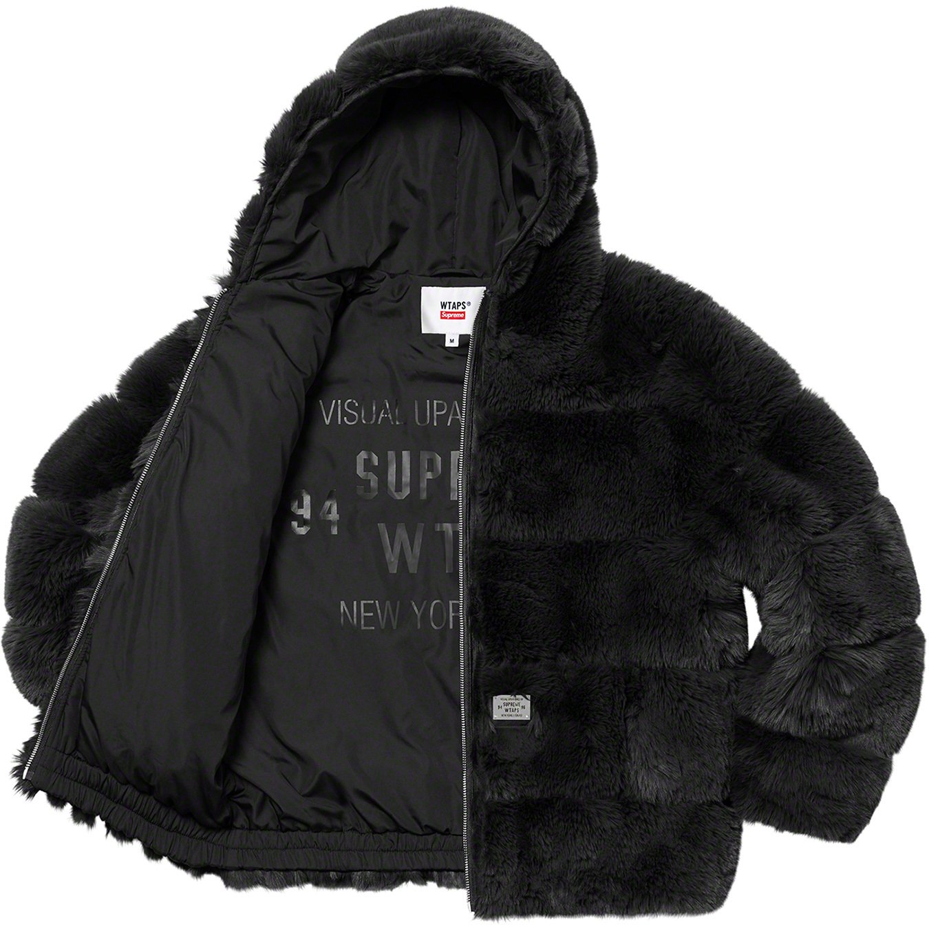 WTAPS Faux Fur Hooded Jacket - fall winter 2021 - Supreme