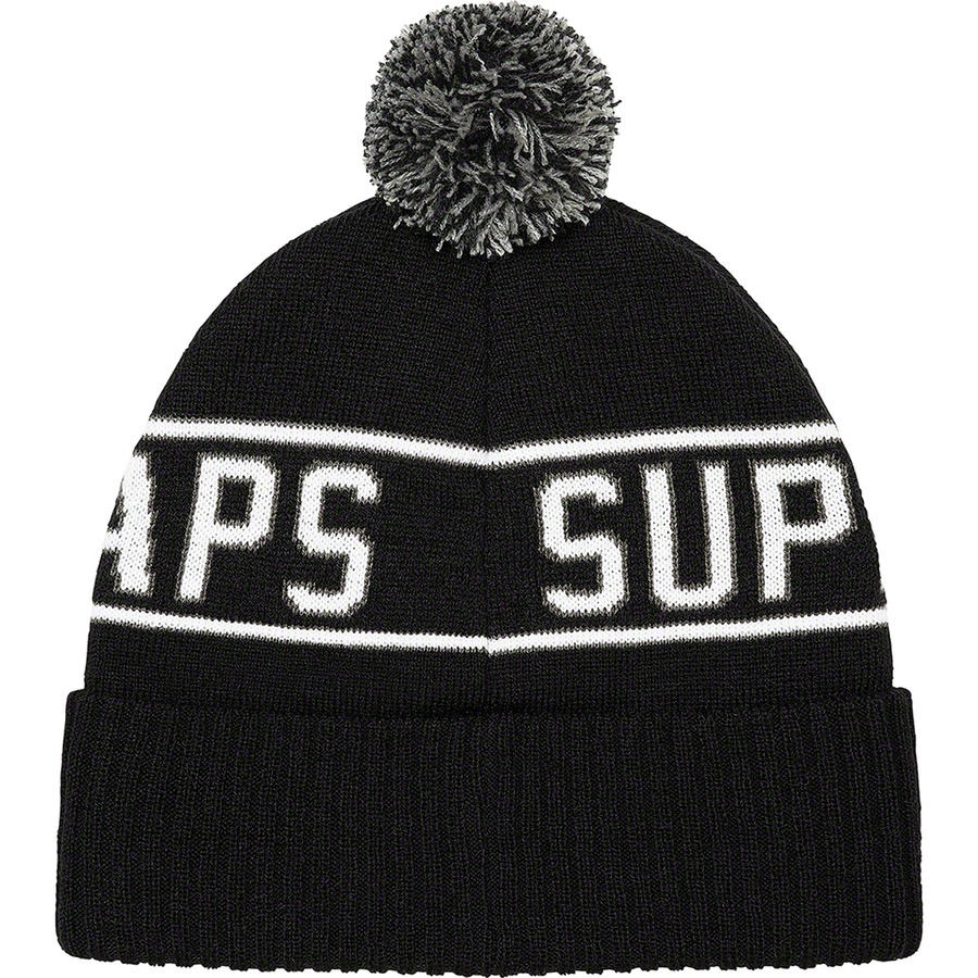 Details on Supreme WTAPS Beanie Black from fall winter
                                                    2021 (Price is $38)