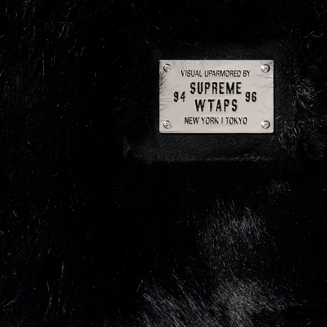 WTAPS Faux Fur Hooded Jacket   fall winter    Supreme