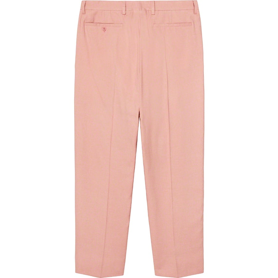 Details on Pleated Trouser Dusty Pink from fall winter
                                                    2021 (Price is $168)