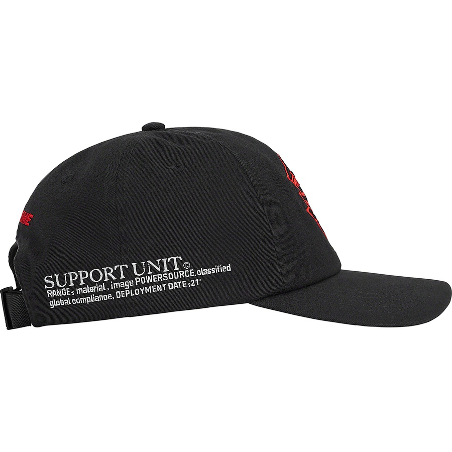 Details on Support Unit 6-Panel Black from fall winter 2021 (Price is $54)